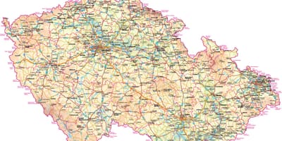 Mapa de CZ
