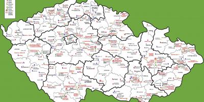 República checa atração mapa